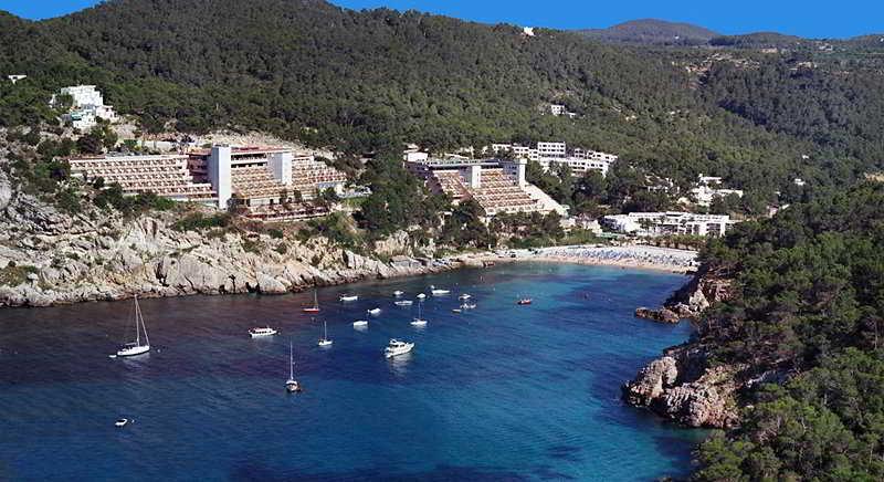 Cala San Miguel Hotel Ibiza, Curio Collection By Hilton, Adults Only Port de Sant Miguel Exterior foto