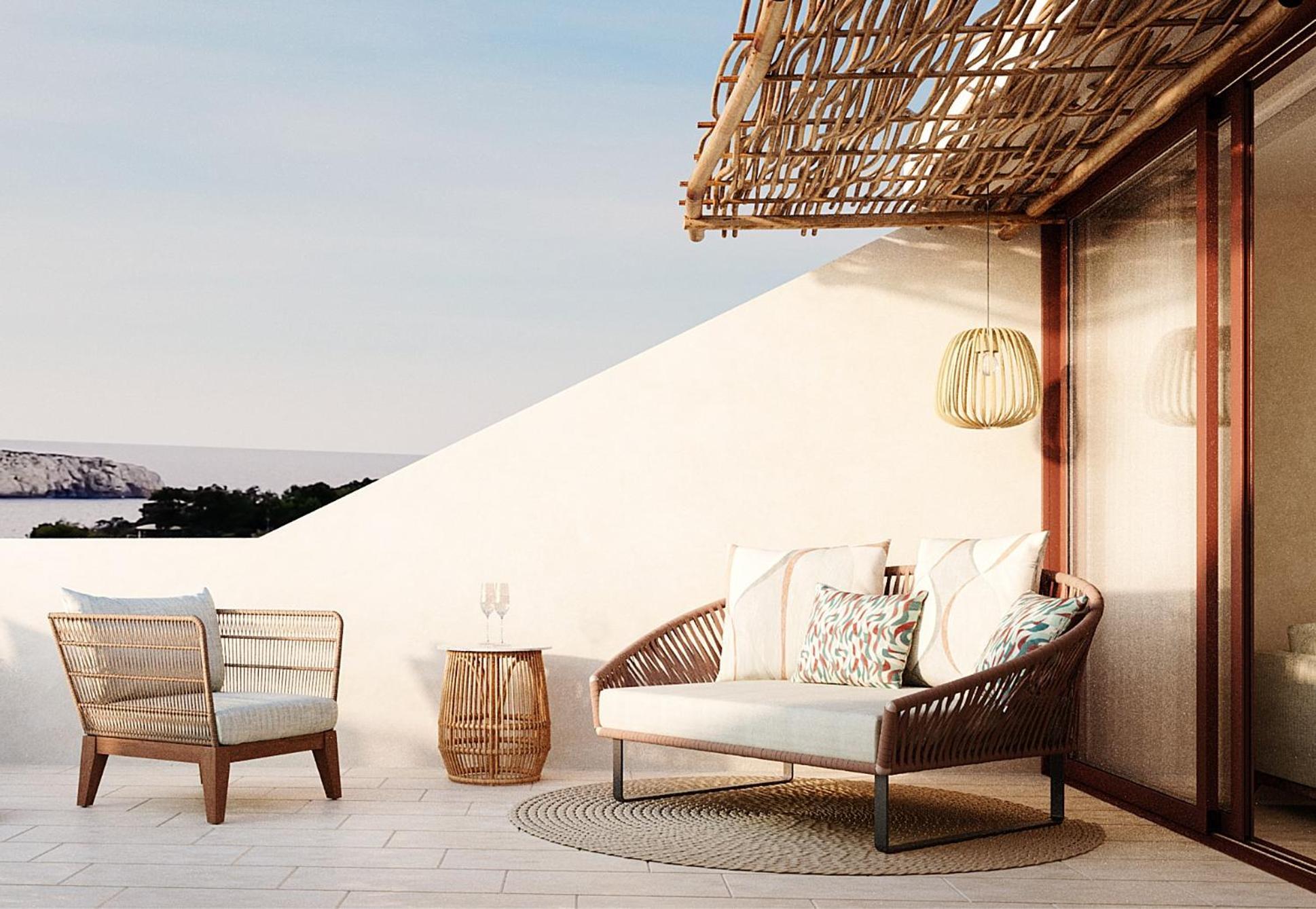 Cala San Miguel Hotel Ibiza, Curio Collection By Hilton, Adults Only Port de Sant Miguel Exterior foto